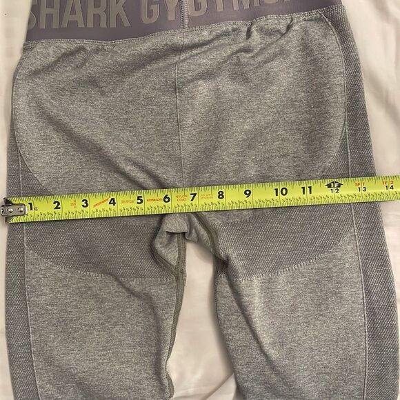 Gymshark Flex Gray Leggings Womens Size Extra Small? Athletic Athleisure - Picture 6 of 11